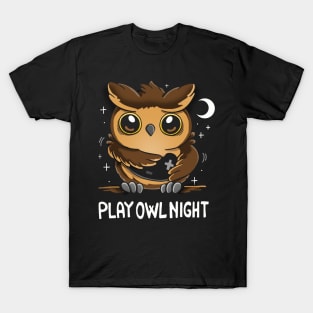 Play Owl Night T-Shirt